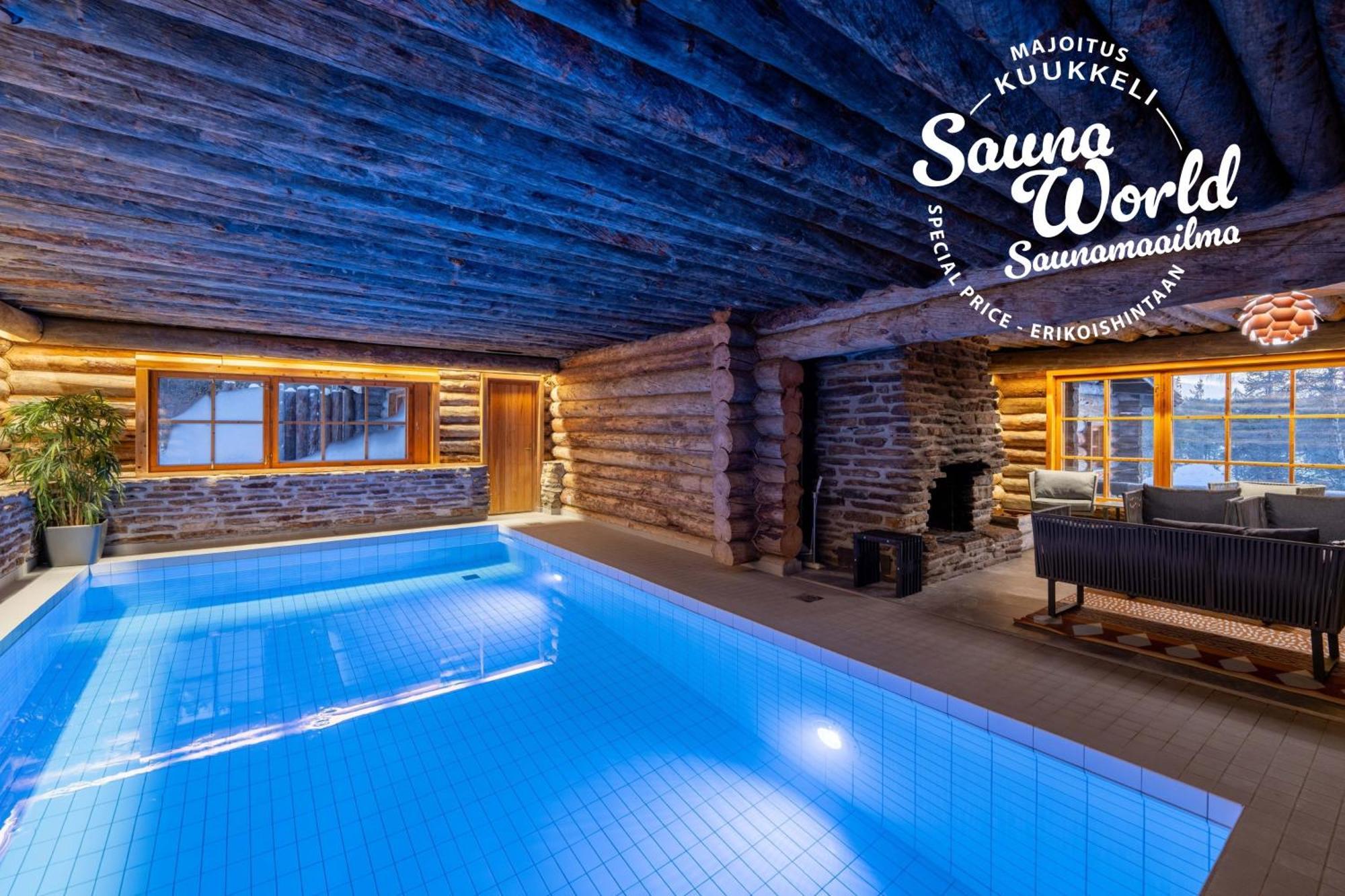 Kuukkeli Log Houses Aurora Cabin - Jaspis Saariselka Ngoại thất bức ảnh