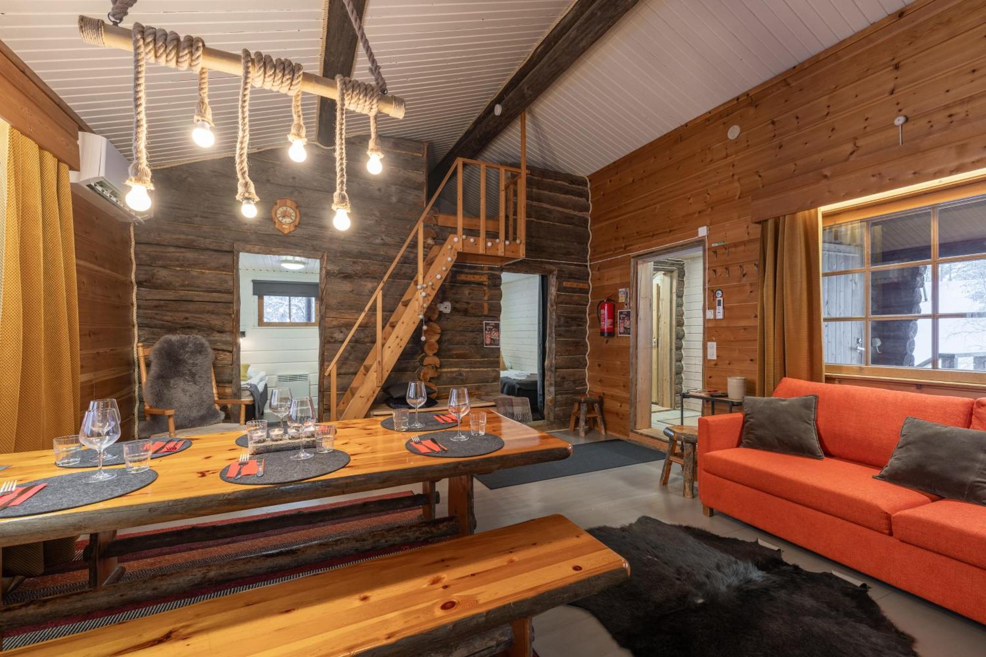 Kuukkeli Log Houses Aurora Cabin - Jaspis Saariselka Ngoại thất bức ảnh